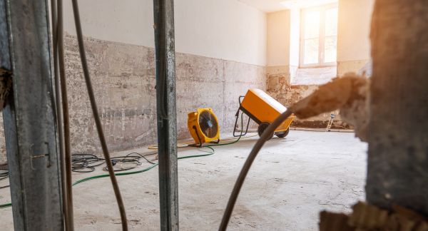 Basement Water Damage Repair in Ramona